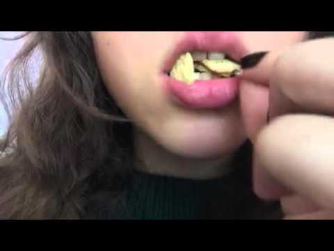 ASMR|| eating corn chips| whispering