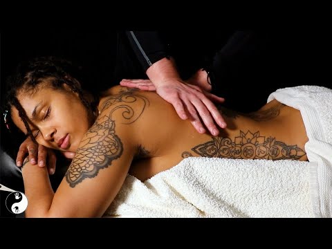 [ASMR] Slow Focused Deep Back Massage To Ease Your Pain & Send You To Sleep [No Talking]