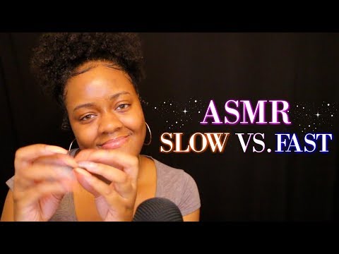 Slow vs. Fast ASMR Triggers✨: Testing Your Tingles 🤤