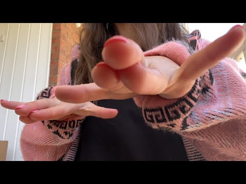 Healing Hand Movements ASMR with Nature Sounds🌸🌷