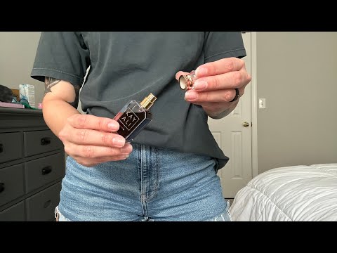 ASMR | ASMR to Help You Sleep // Perfume Collection Tapping & Cap Removal PART 2