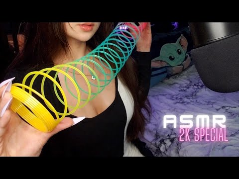 #Asmr 2K Special 50 Mic Triggers Part. 1 | Whispered Fast And Aggressive Large Assortment For Sleep