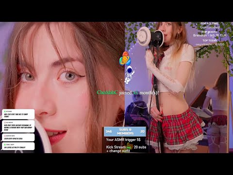 🔴 Your cozy ASMR ❤️ 4/6/24 Kisses & Singing & More