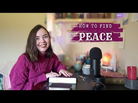 Cosy Bible Study ✨ How to Find PEACE 🕊️ Bible Reading