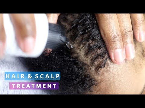 ASMR Oil Scalp Treatment w/ Hair Brushing + Play (No Talking)