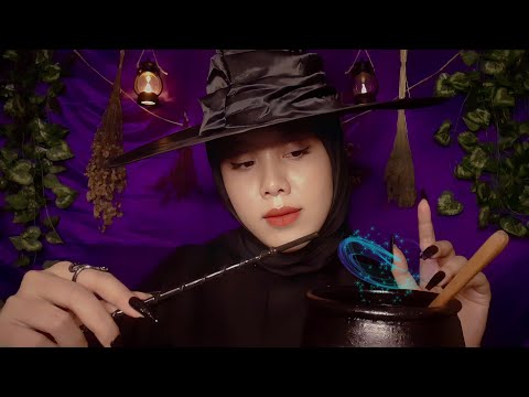 ASMR Friendly Witch Brews You a Healing Potion 🧪🧙