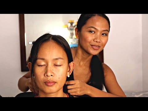 ASMR Head and Hair Massage(Feel at Home)