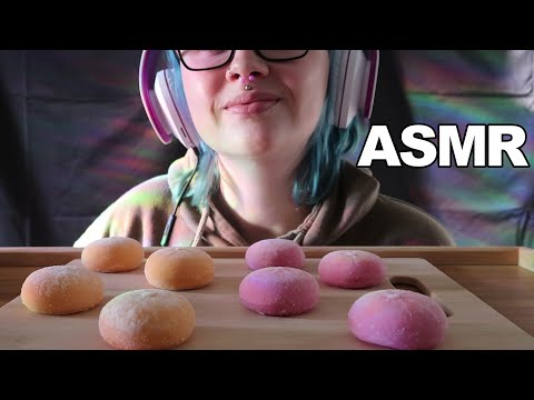 ASMR Ice Cream Mochi | Tropical & Mango [Eating Sounds- No Talking]