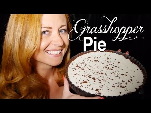Grasshopper Pie! Pienaural Baking Good ASMR | Close Up Soft Sounds