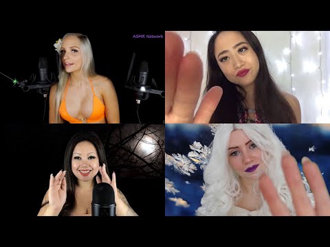 ASMR | 4 Seasons Fairies, Inaudible Whispering, Mouth Sounds, Personal Attention