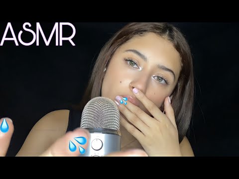 ASMR SPIT PAINTING + VISUALES👄💦☝🏻