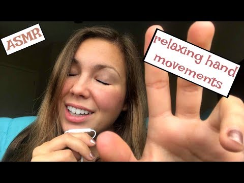 ASMR || REPEATING “Relax, It’s Okay, Go To Sleep” || HAND MOVEMENTS, FINGER TRACING, ARTICULATED