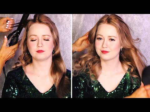 ASMR Ultra Relaxing Hair Curling & Brushing, Soft Whispers, Extra Tingles for Destress
