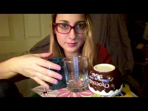 ASMR Fast Tapping 'N Scratching Featuring Books, Glass, and I dunno, some other stuff ^^