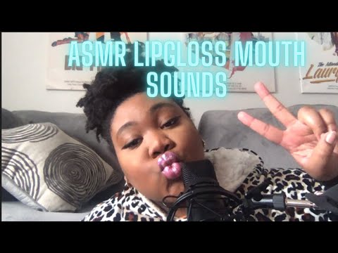ASMR | 10 Minutes of Tingles (Lip gloss application, mouth sounds, smacking)