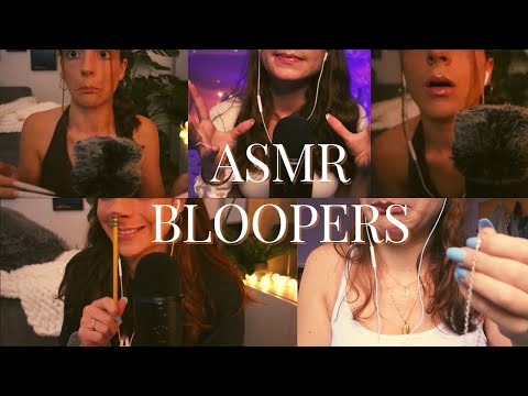 ASMR BLOOPERS | Everything that goes wrong in asmr (70k Special)
