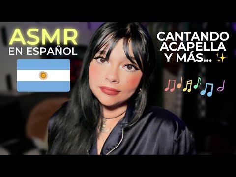 ASMR en Argentino 🇦🇷✨ Charlamos y Te Canto Para Que Duermas Como Bebé 😴