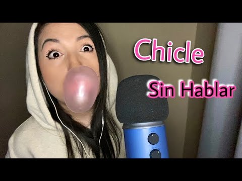 ASMR Gum Chewing / Blowing Bubbles / No Talking | Masticando Chicle Despacito / Sin Hablar / Bombas