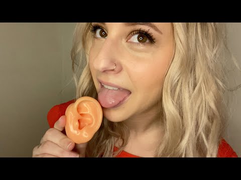 ASMR Lens Licking for 3,000 SUBSCRIBERS!! 💛✨