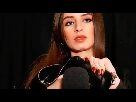 ASMR Tapping on My Leather Jacket