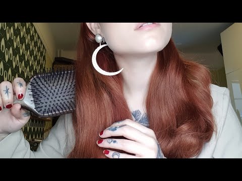 Hair brushing, inaudible whispers, chit chat, jewelry try on, [ASMR] for you my love♡
