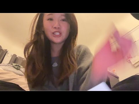 chaotic lofi ASMR & rambles (tapping, whispers, jeans...)