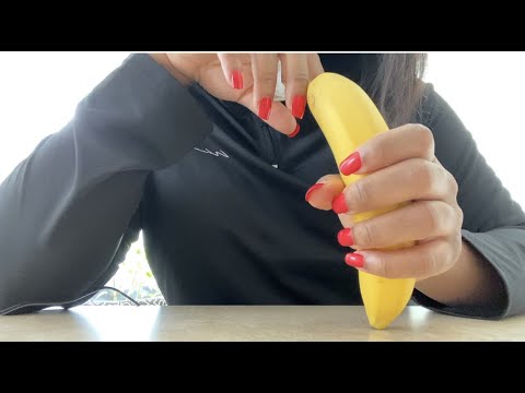 ASMR | Sticky Banana Eating Sounds 🍌 Yum