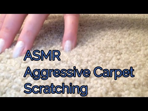ASMR Aggressive Carpet Scratching