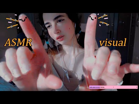 DIRECTO TW- 💜🧡 ASMR VISUAL, MOUTH SOUNDS  🥰🌺