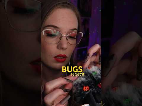 Searching for BUGS in your hair 🐞🐛🕷️ #asmr