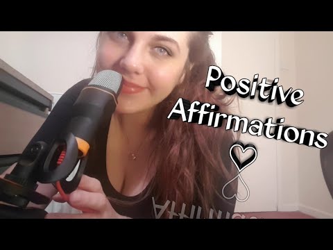 ASMR || Positive Affirmations || YOU are perfect ||