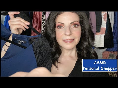 ASMR Roleplay Personal Shopper (Fabric Sounds, Typing, Personal Attention)