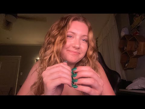 ASMR relaxing triggers😴 - no talking, body triggers, camera tapping