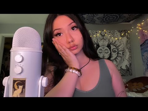 ASMR Giving Myself Tingles! (face tracing, personal attention)
