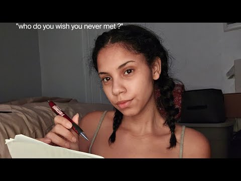 Asmr Asking You Personal Questions 📝