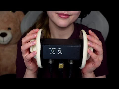 ASMR Ear touching 💤 Ear massage, cupping and tapping 💤