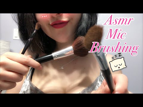ASMR Mic & Lens Brushing ~Tingly~