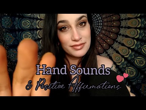 Fast Aggressive ASMR ~ Hand Sounds & Positive Affirmations for Anxiety Relief.❤️