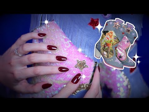 ✨ The Muppets Sequined Cowboy Boots✨ (ASMR soft spoken, hand movements)