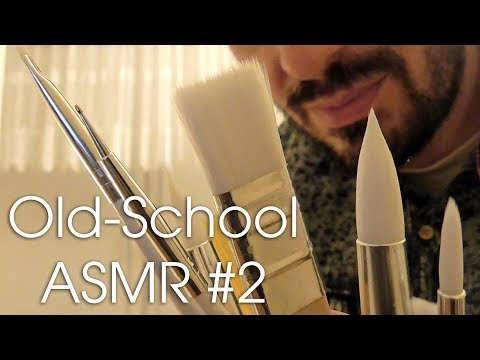Old-School ASMR #2 | Camera Brushing and Touching