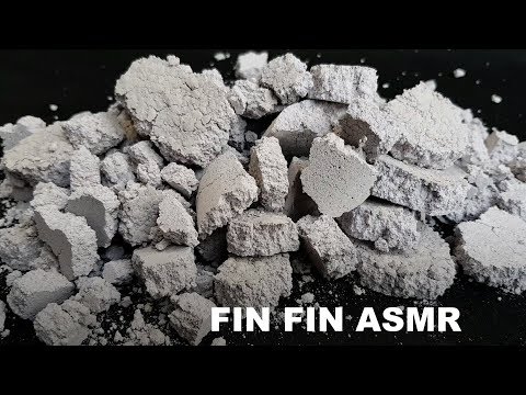 ASMR : Crispy Cornstarch+Cement Crumble #232
