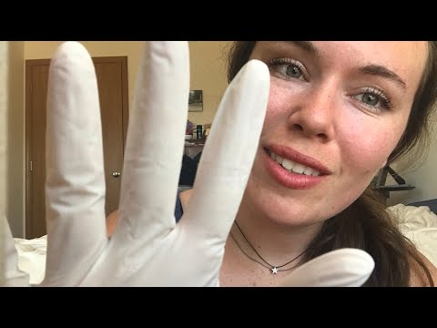 ASMR VIDEO REQUEST- Rubber Gloves and Soap on Jacket Triggers
