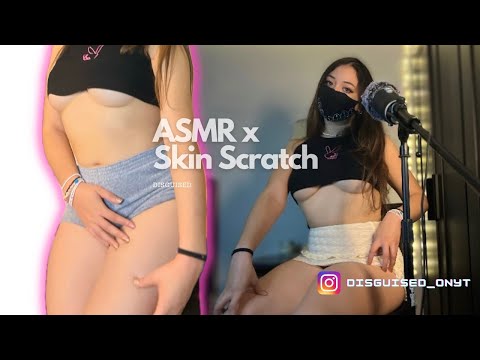 Pt 2 ASMR💕INTENSE & CHAOTIC BODY TRIGGERS (fast & aggressive) fabric & skin scratching mouth sounds