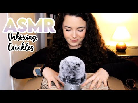 ASMR - UNBOXING PRODUITS DE SOINS | Crinkles, tapping
