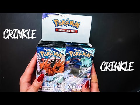 ASMR | Opening a Chilling Reign Booster Box