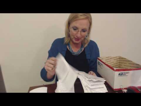 ASMR Soft Spoken ~ Totaling Up Receipts for Taxes ~ Southern Accent