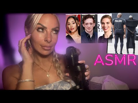 ASMR Whispering Celebrity Gossip In A New York Accent SUPER Clicky Whisper