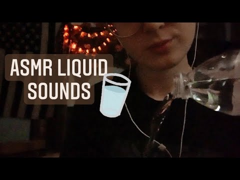 ASMR Liquid Sounds water 💧