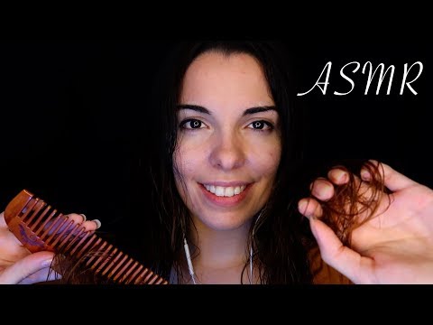ASMR Français avec mes Cheveux 😴 Brossage - Soin - Massage - Lavage -Mains dans les Cheveux -Peigne