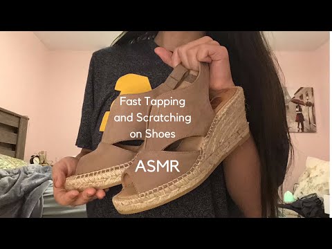 ASMR | Fast Tapping and Scratching on Shoes